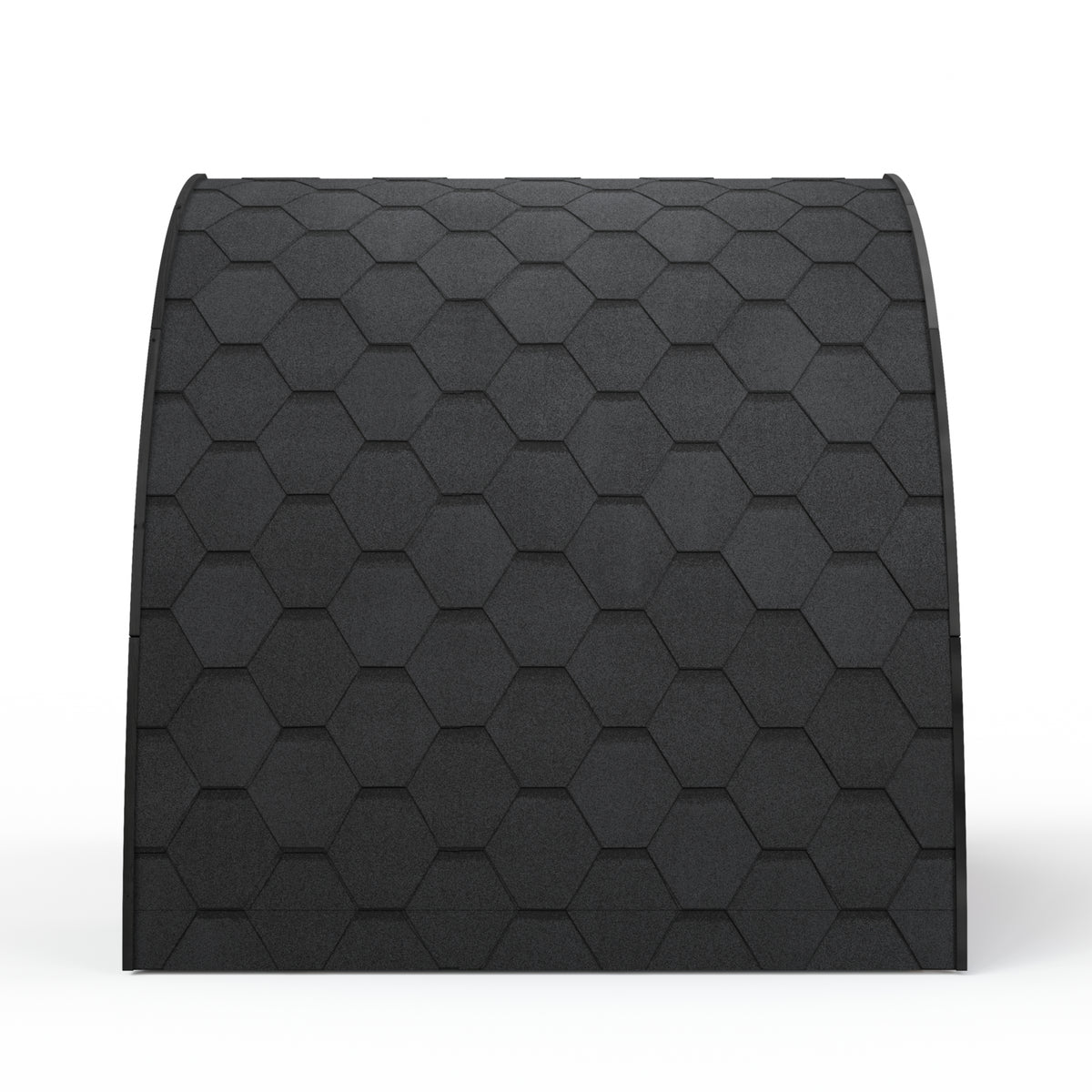 SaunaLife G3B Black Outdoor Sauna Kit – Up to 6 People – DIY Paint Included