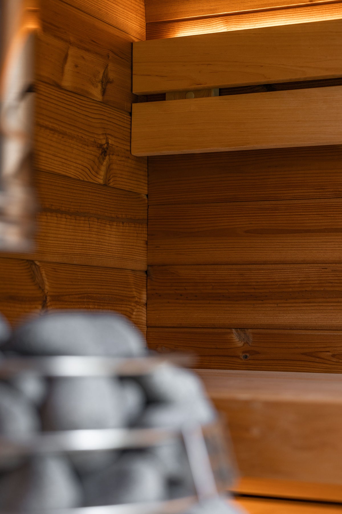 Leil® Saunas Black Cube Comfort (6-Person) Outdoor Sauna