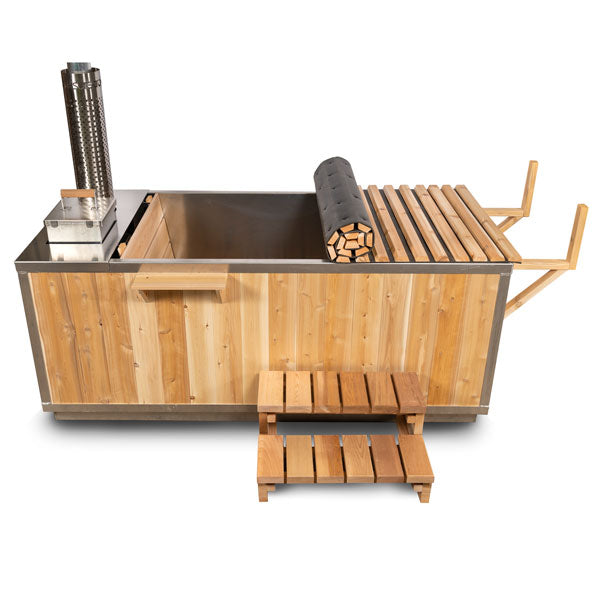 The Starlight Wood Burning Hot Tub by Leisurecraft