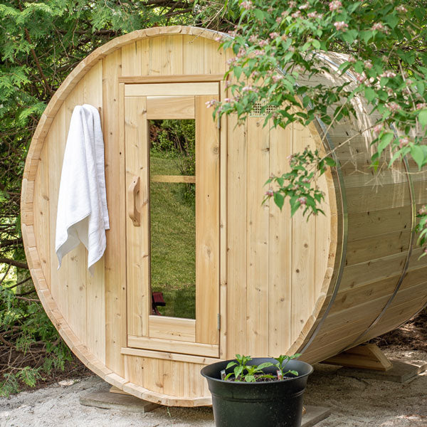 Canadian Timber Harmony Barrel Sauna by Leisurecraft