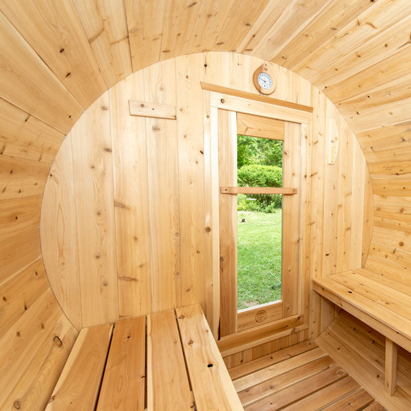 Canadian Timber Harmony Barrel Sauna by Leisurecraft