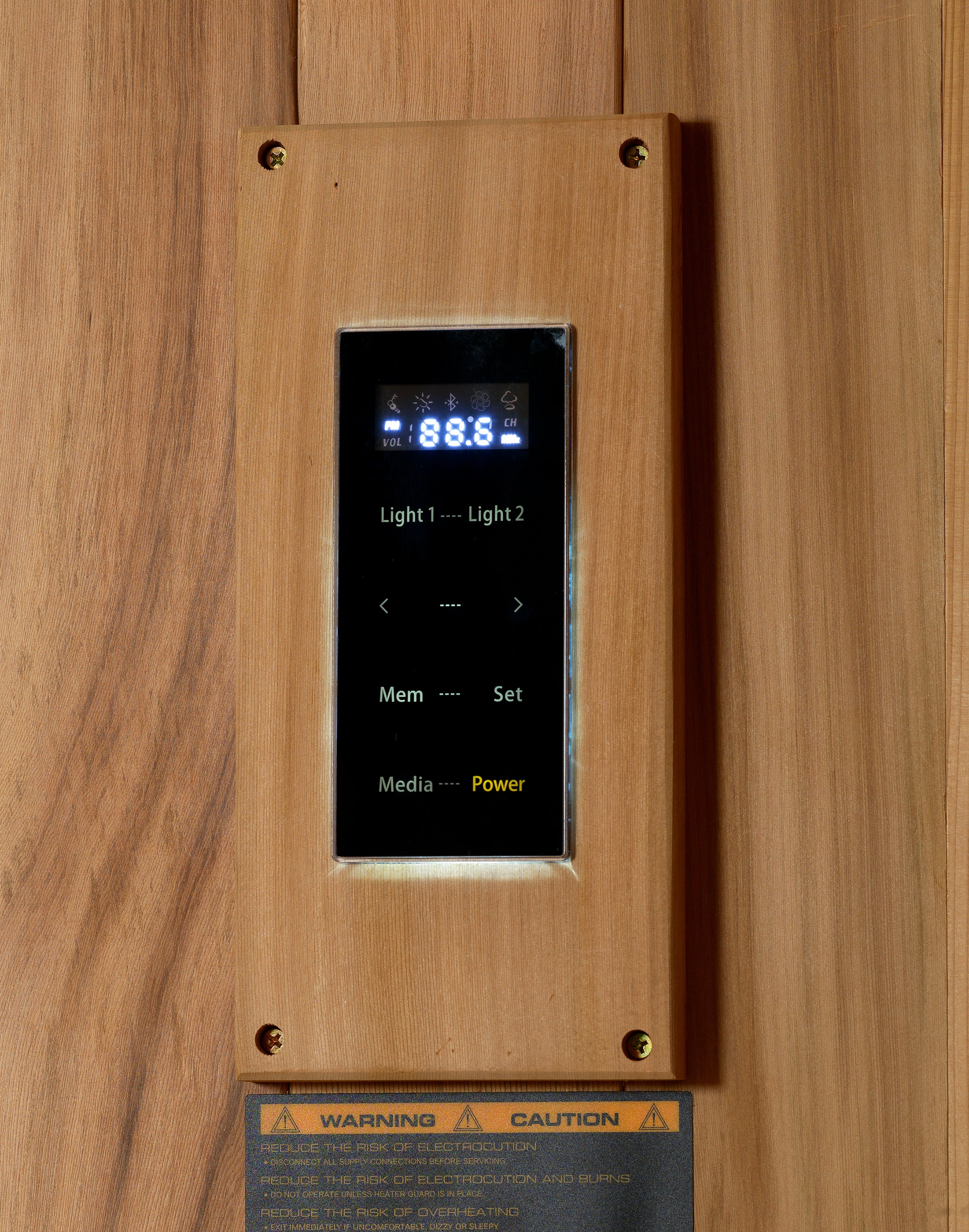 Golden Designs Hanko Edition 2-Person Indoor Traditional Sauna