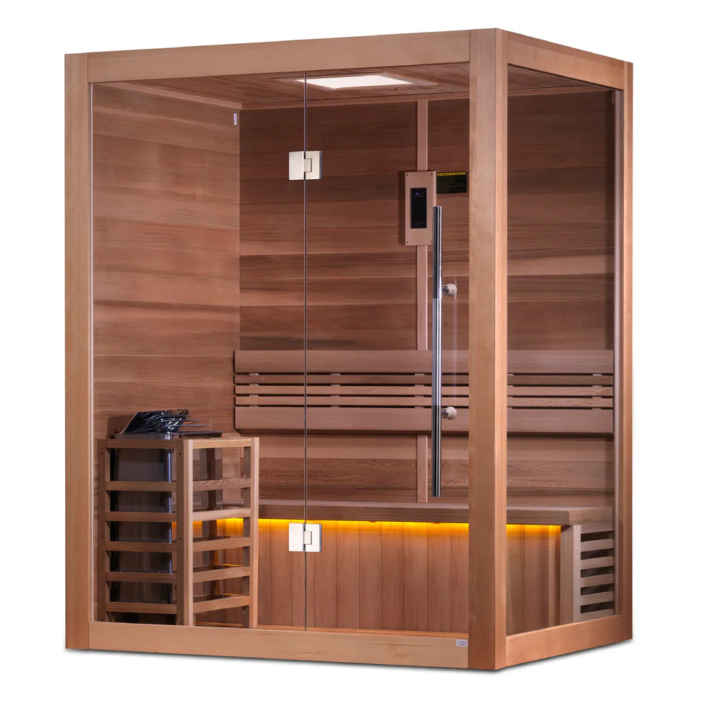 Golden Designs “Hanko Edition” 2 Person Indoor Traditional Sauna