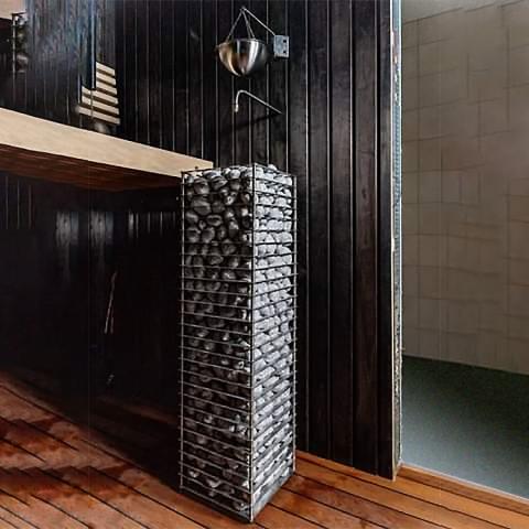 HUUM CLIFF Sauna Heater Package with UKU Wi-Fi & Stones