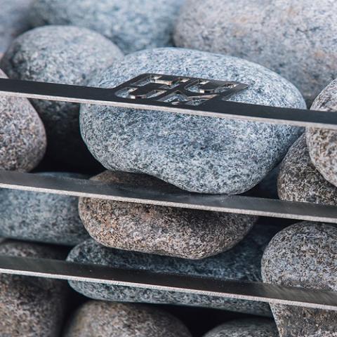 HUUM CLIFF Sauna Heater Package with UKU Wi-Fi & Stones