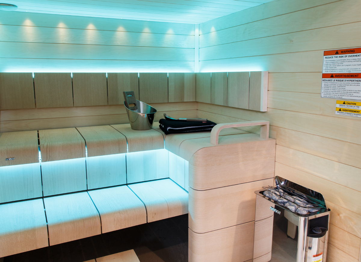 Harvia The Wall Sauna Heater Package