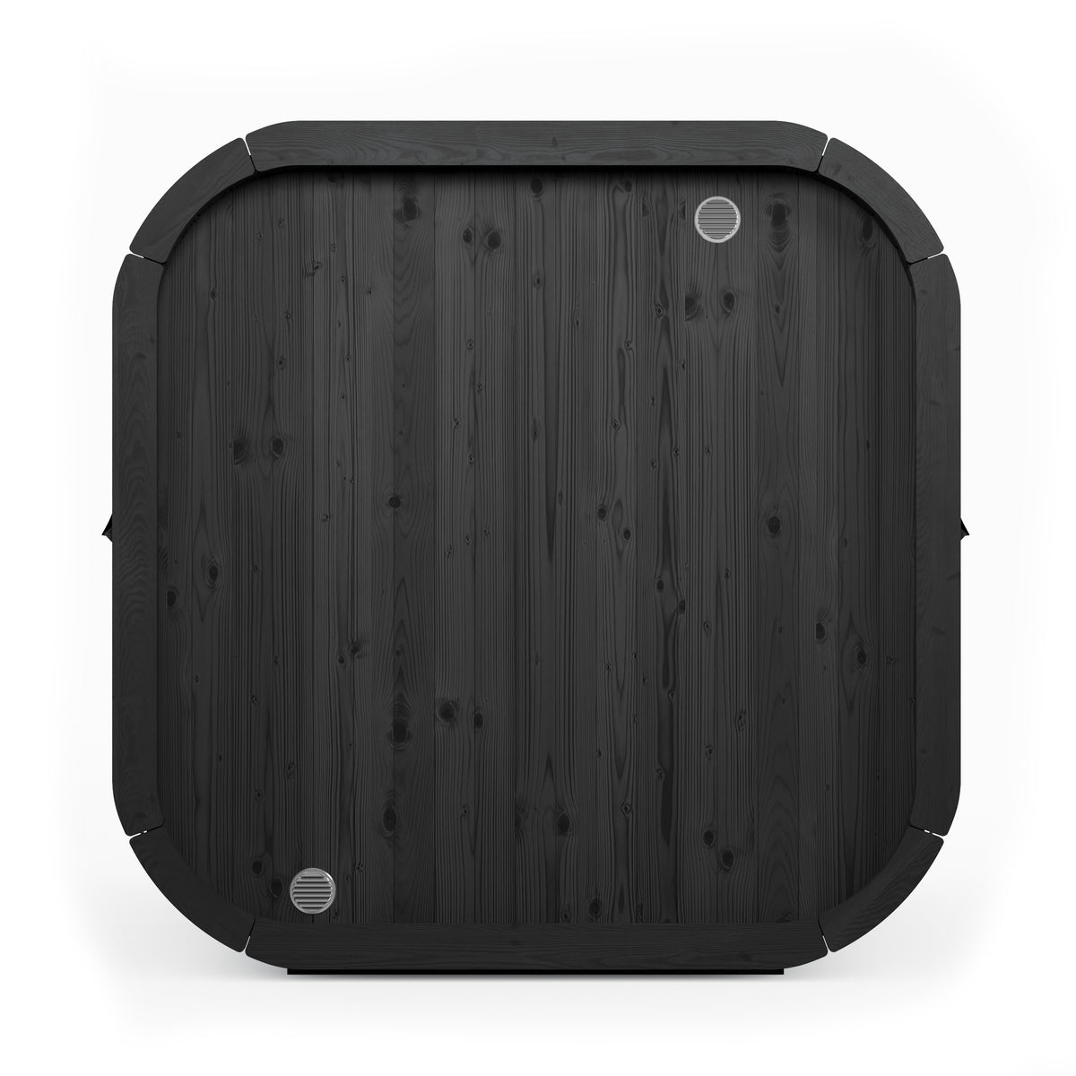 SaunaLife CL7GB Black Outdoor Sauna Kit – Up to 6 People – DIY Paint Included