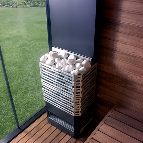 Saunum Air 5 Open Basket Wi-Fi Sauna Heater Package