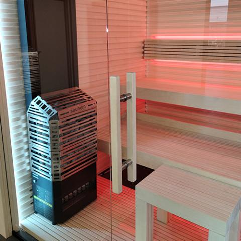 Saunum Air 5 Closed Basket Wi-Fi Sauna Heater Package