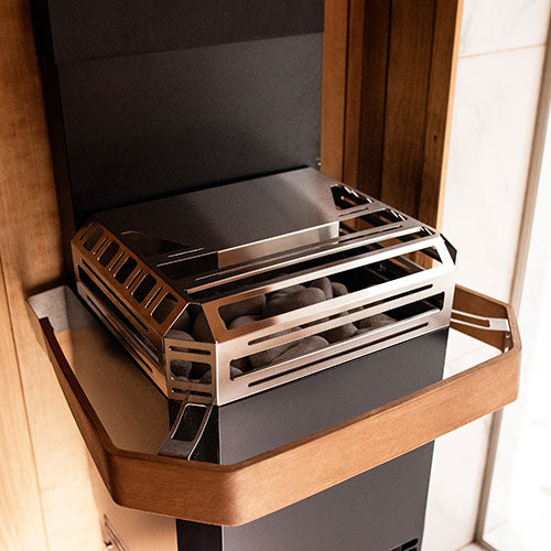 Saunum Air L 13 Closed Basket Wi-Fi Sauna Heater Package