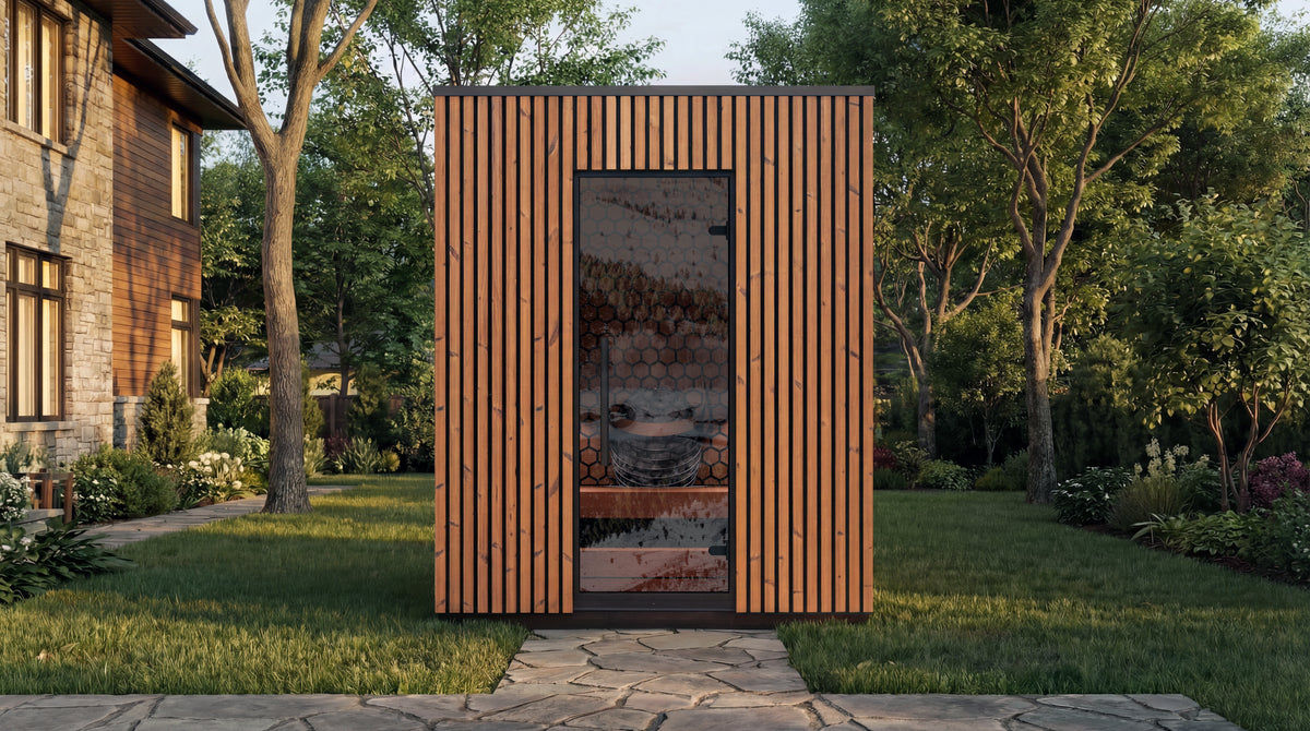 Leil® Saunas Viva 180 (4-Person) Outdoor Sauna