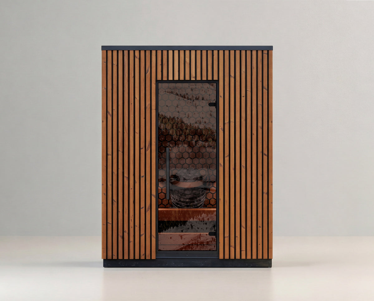 Leil® Saunas Viva 180 (4-Person) Outdoor Sauna