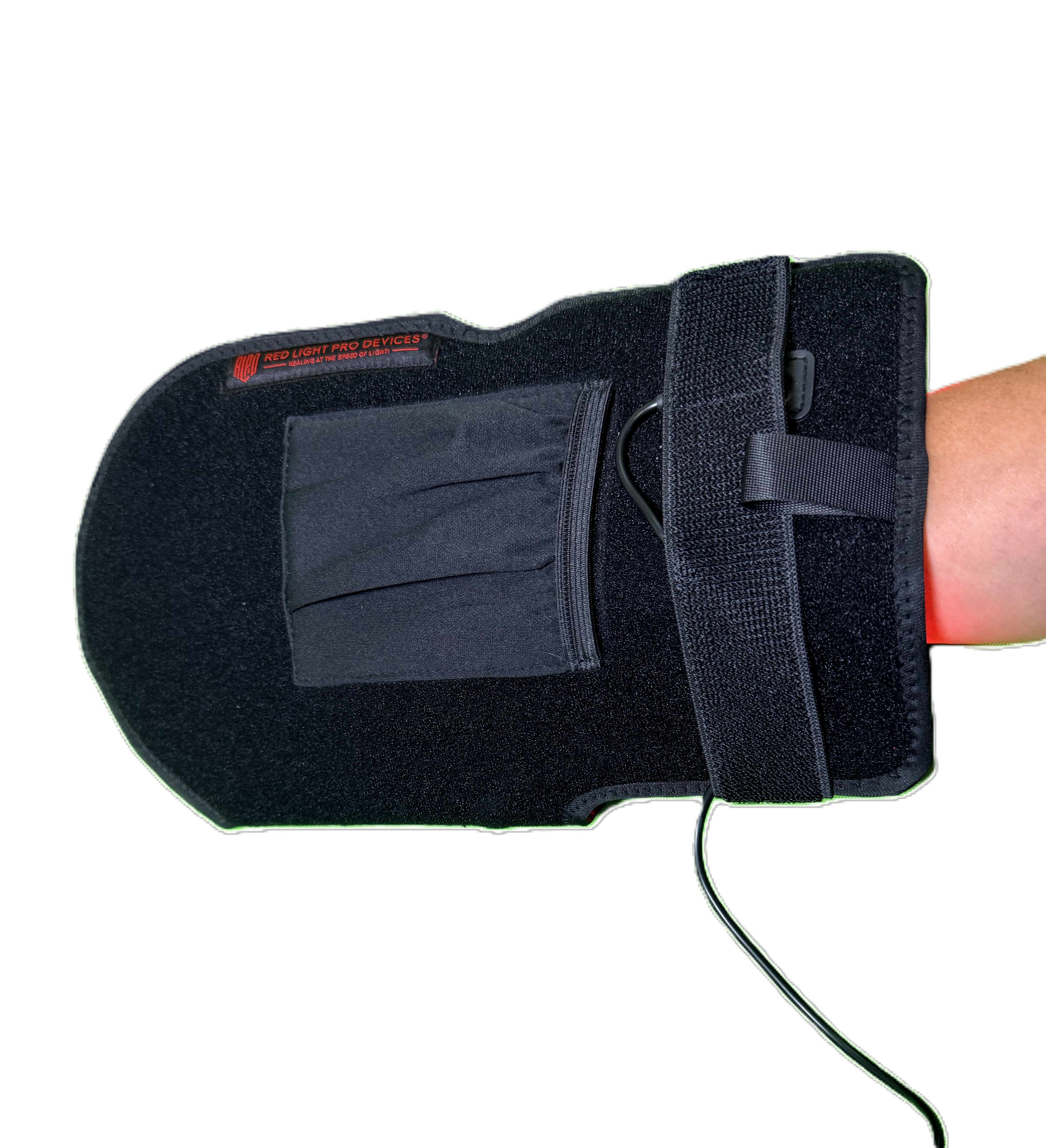 Red Light Therapy Hand & Wrist Glove 13.5" x 7.5"| 1080 High-Power LEDs + 12V Car Adapter