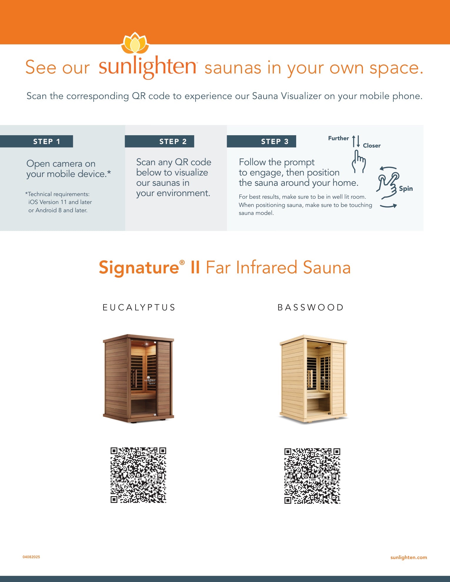 Sunlighten Signature II 2-Person FAR Infrared Sauna for Indoor Home Wellness