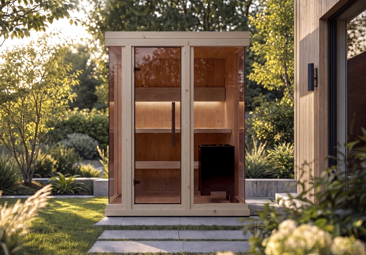 Leil® Saunas Celto S (2-Person) Outdoor Sauna