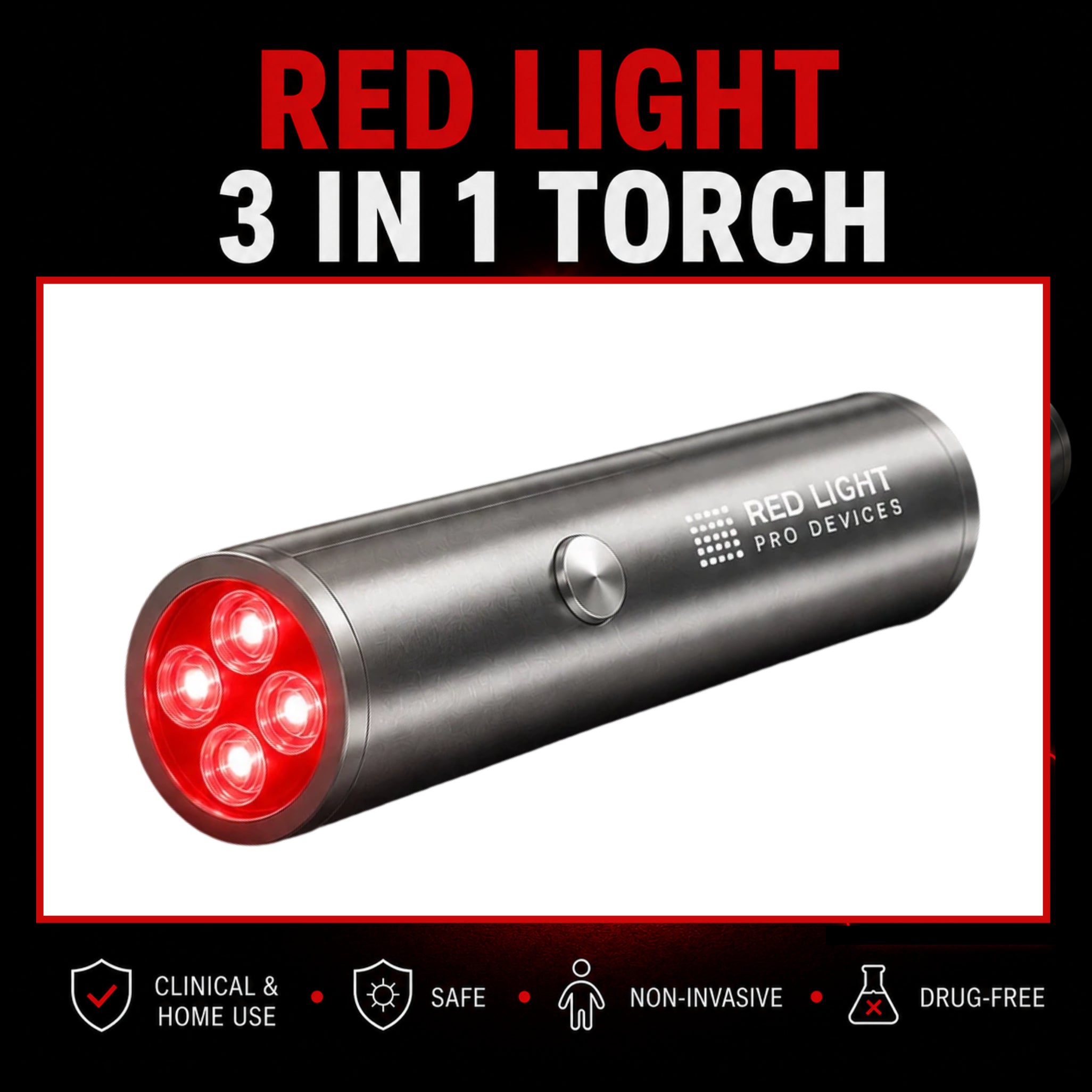 Red Light Pro Devices LED Torch