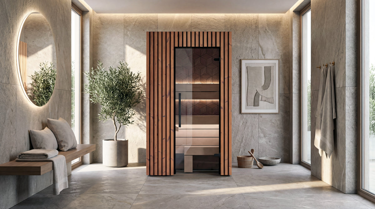 Leil® Saunas Como 1-120 (1-Person) Indoor Sauna