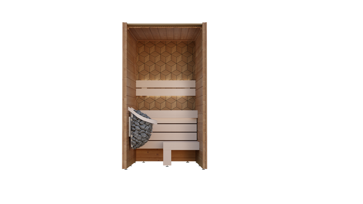 Leil® Saunas Como 1-120 (1-Person) Indoor Sauna