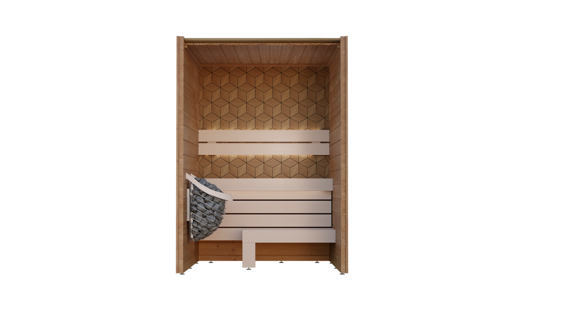 Leil® Como 2-150 2-Person Indoor Traditional Sauna
