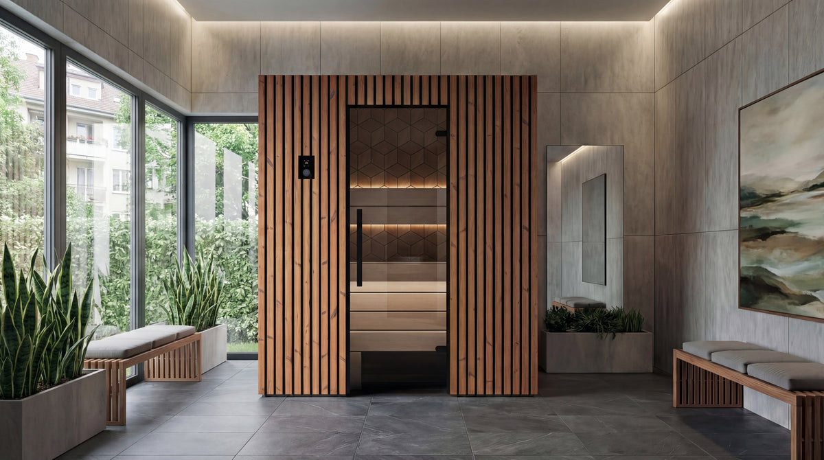 Leil® Como 3-180 3-Person Indoor Traditional Sauna