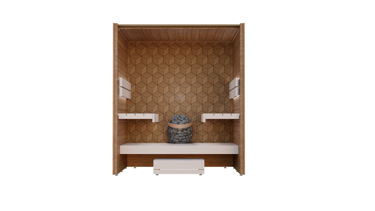 Leil® Como 4-180 4-Person Indoor Traditional Sauna