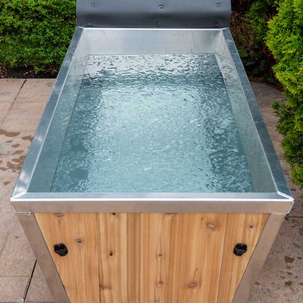 LeisureCraft Polar Cold Plunge Tub Outdoor Ice Bath