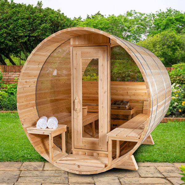 Serenity MP Barrel Sauna by Leisurecraft