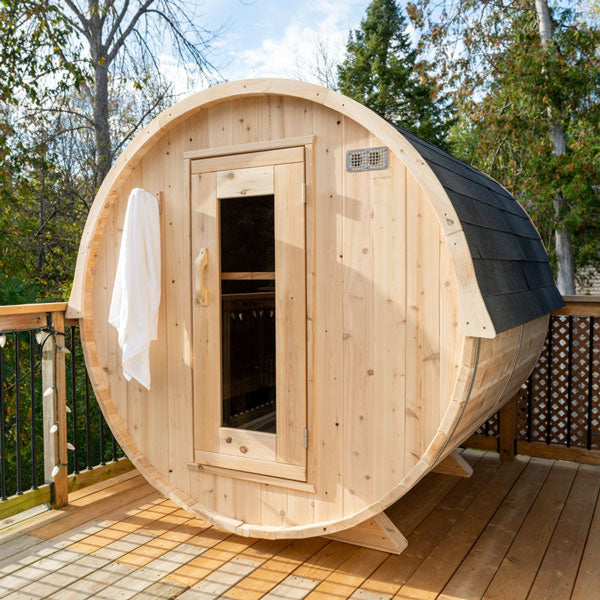 Canadian Timber Harmony Barrel Sauna by Leisurecraft