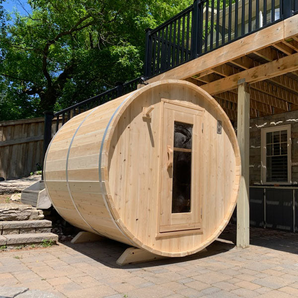 Canadian Timber Harmony Barrel Sauna by Leisurecraft