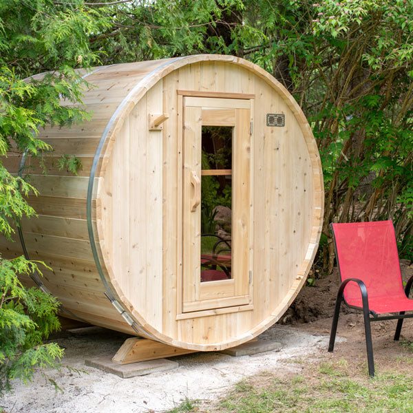 Canadian Timber Harmony Barrel Sauna by Leisurecraft