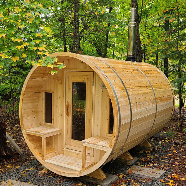 Tranquility MP Barrel Sauna by Leisurecraft