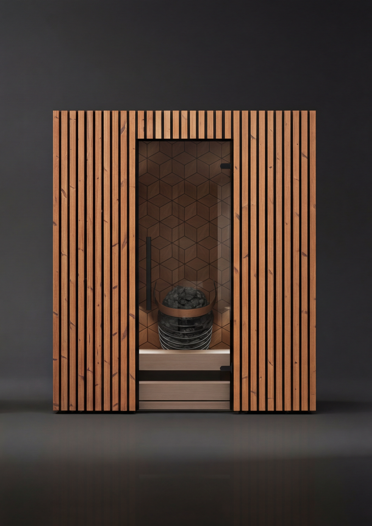 Leil® Como 4-180 4-Person Indoor Traditional Sauna