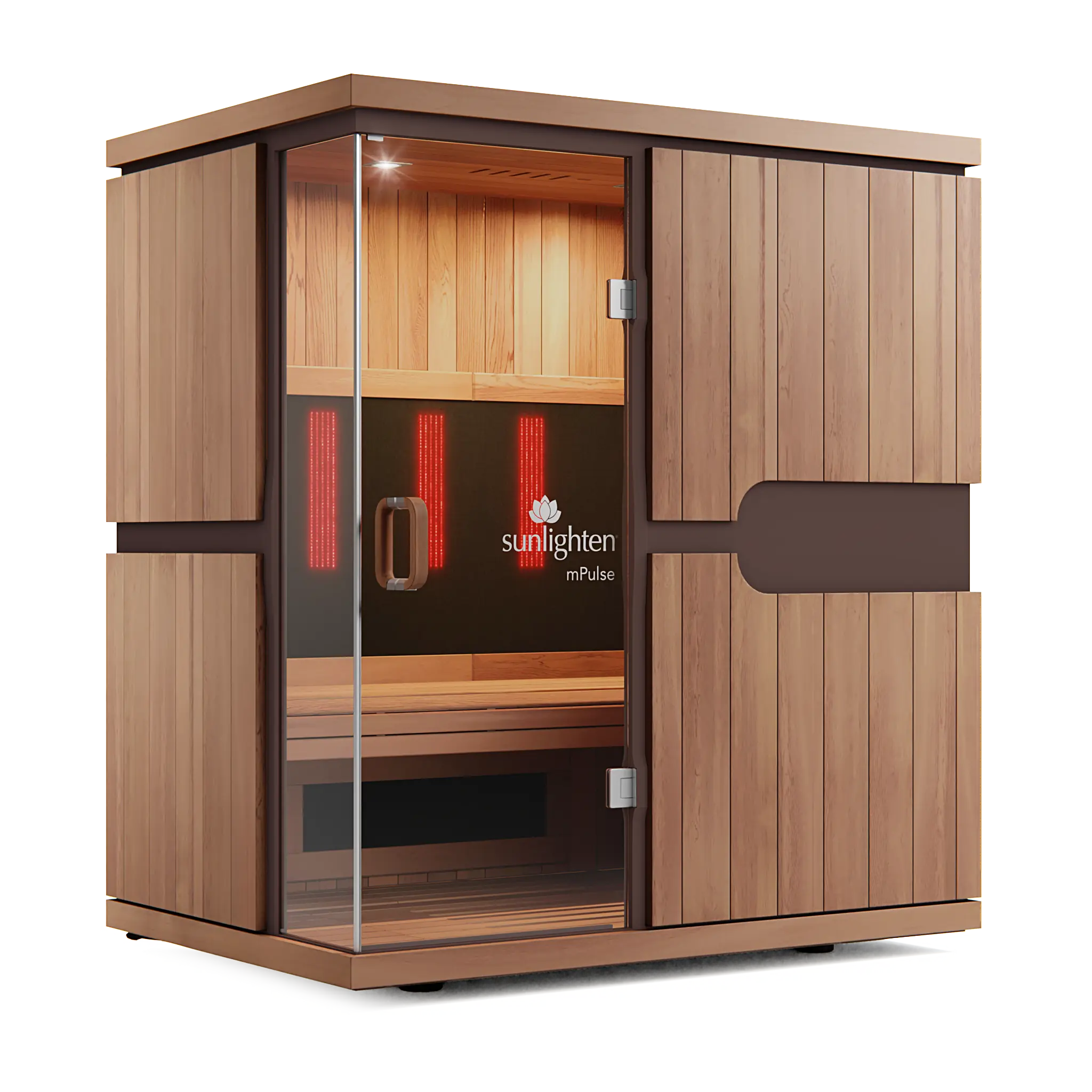 Sunlighten mPulse Conquer 3-Person Intelligent Infrared Sauna