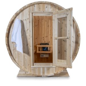 Canadian Timber Harmony Barrel Sauna by Leisurecraft