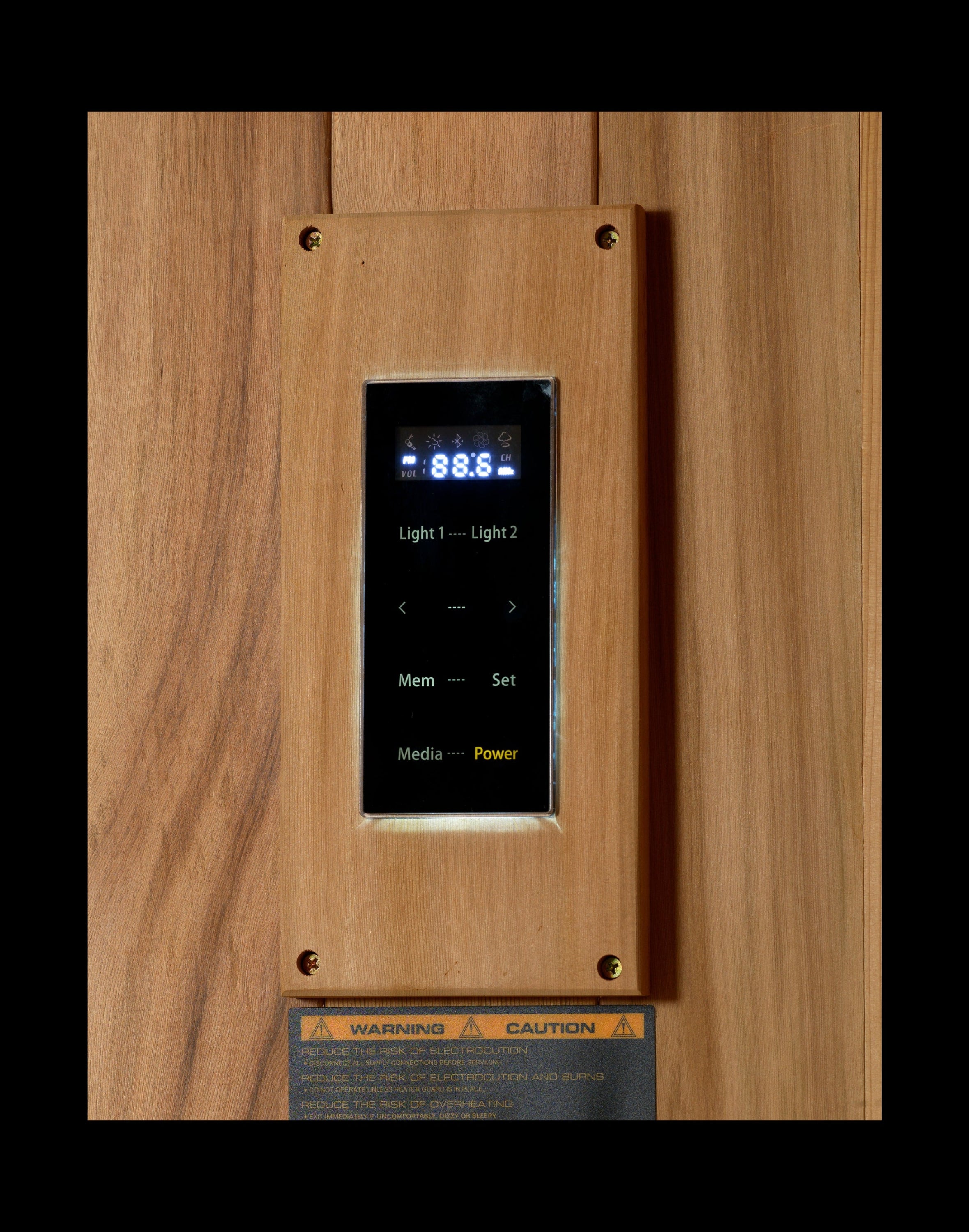 Golden Designs Forssa Edition 3-Person Indoor Traditional Sauna