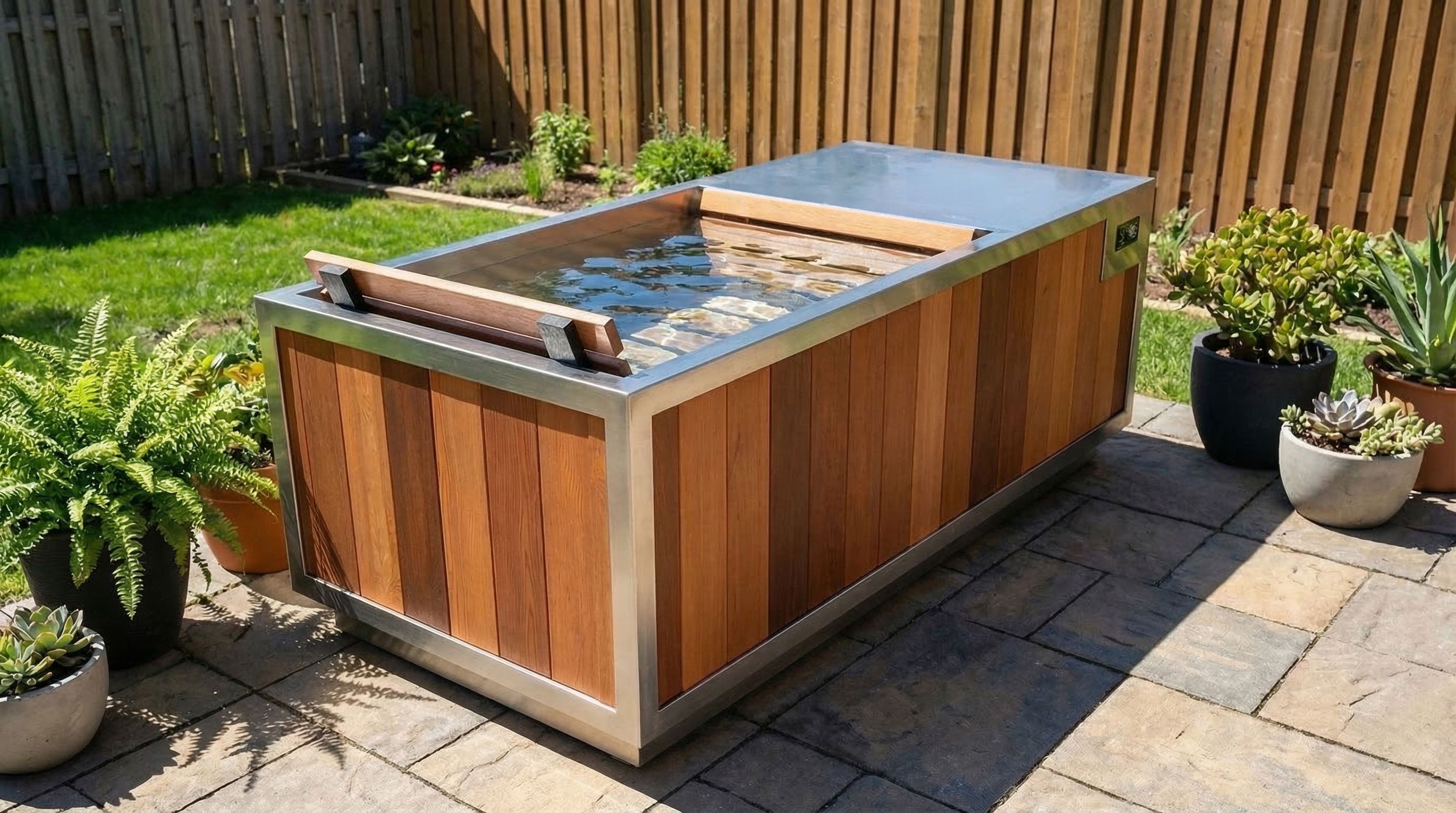 Finnmark SoulCold™ 1-Person Cold/Hot Plunge, 180 gal