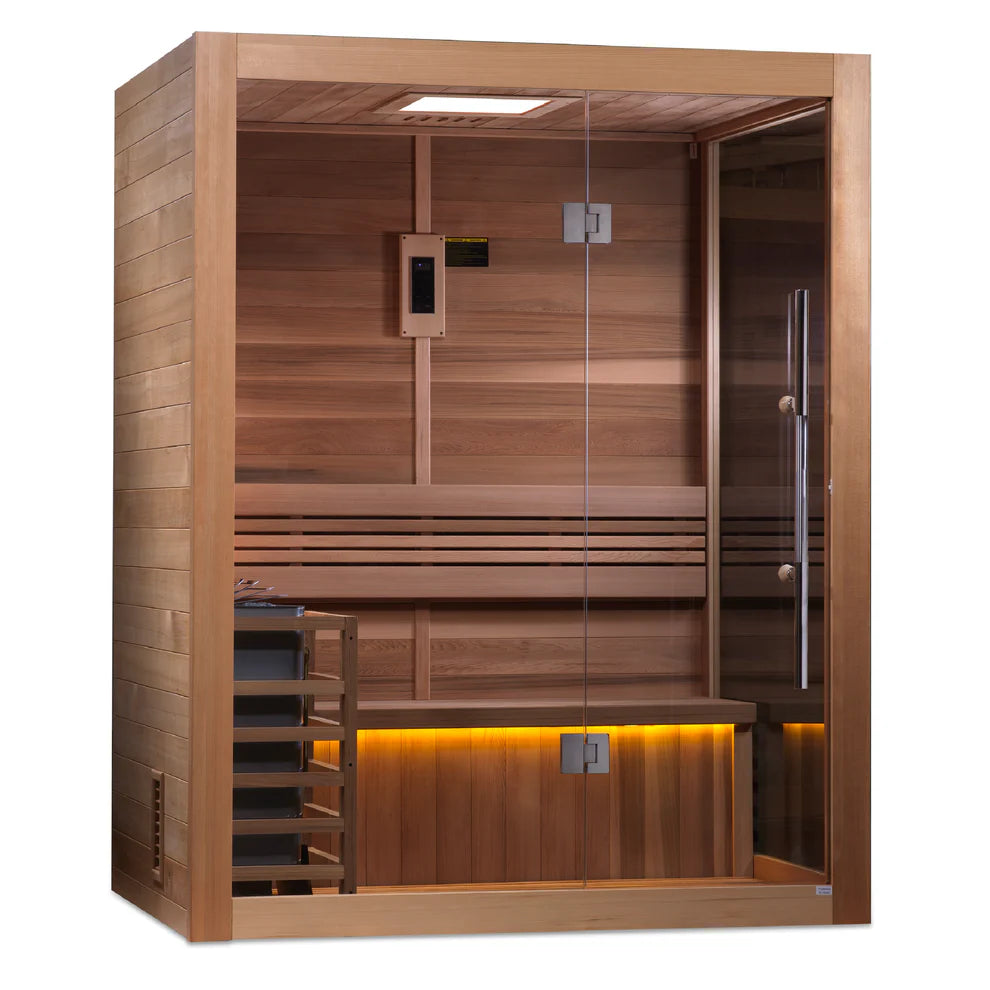 Golden Designs Hanko Edition 2-Person Indoor Traditional Sauna