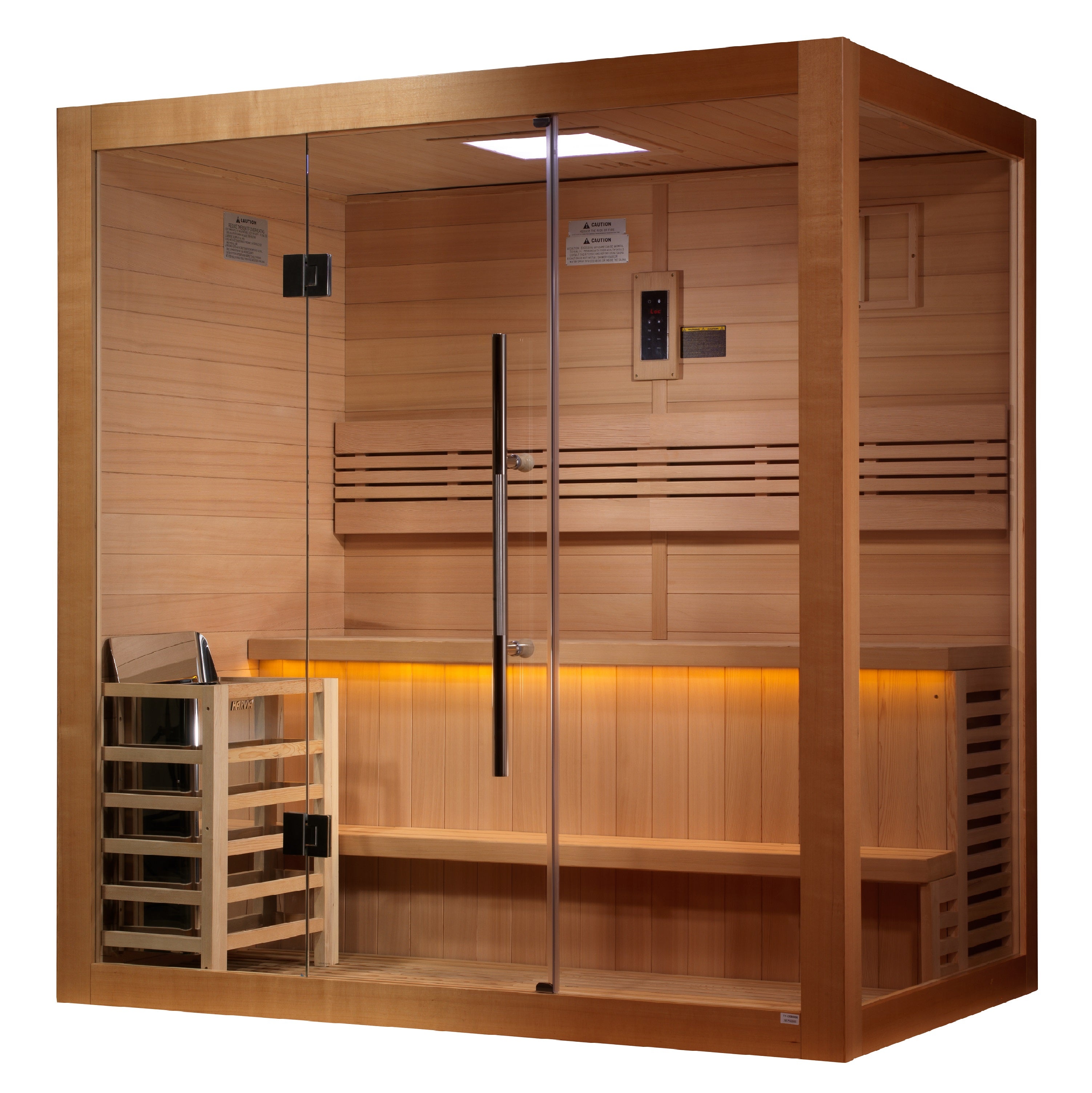 Golden Designs Forssa Edition 3-Person Indoor Traditional Sauna
