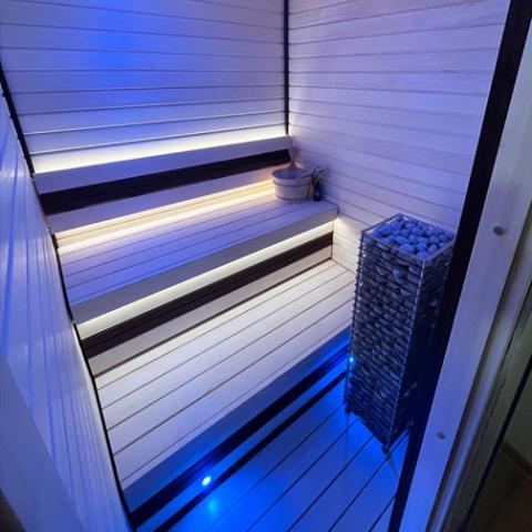 HUUM CLIFF Sauna Heater Package with UKU Wi-Fi & Stones