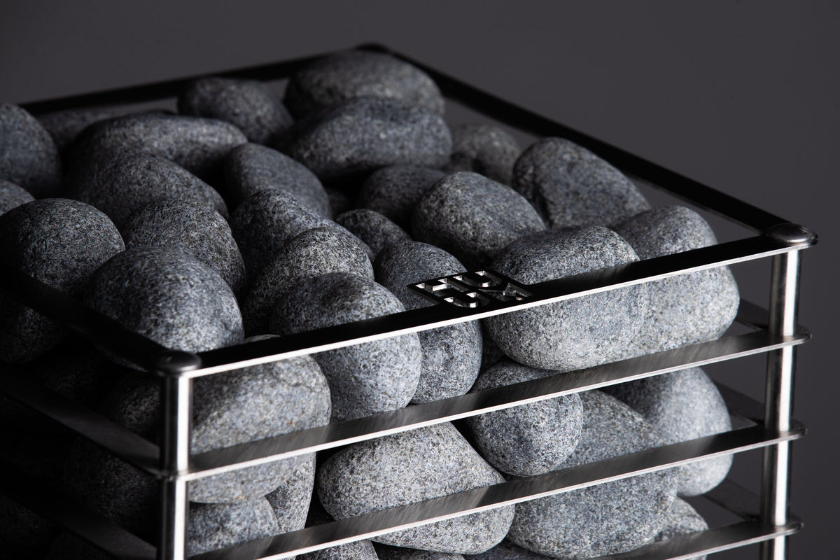 HUUM CLIFF Sauna Heater Package with UKU Wi-Fi & Stones