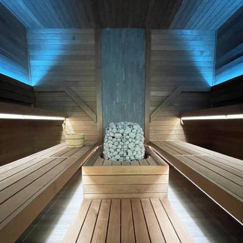 HUUM HIVE Sauna Heater Package with UKU Wi-Fi & Stones