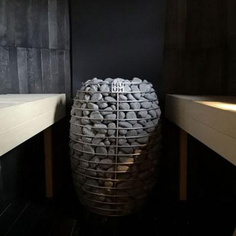 HUUM HIVE Sauna Heater Package with UKU Wi-Fi & Stones