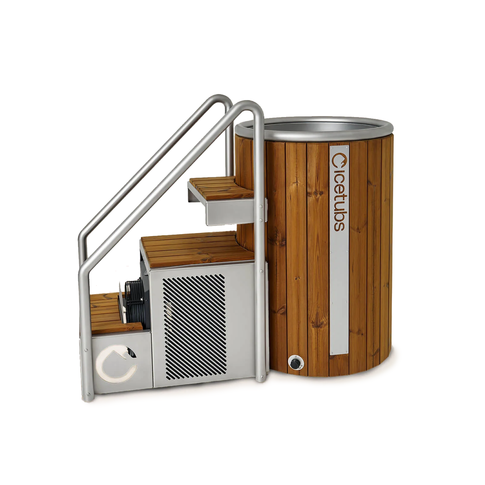 IceTubs Ice Barrel Cold Plunge – Compact Outdoor Ice Bath
