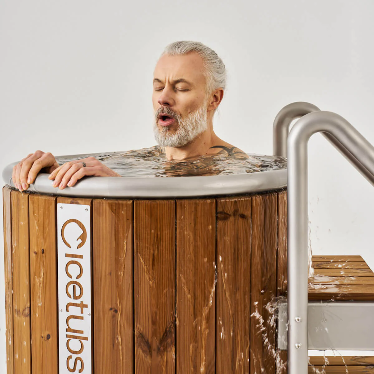 IceTubs Ice Barrel XL Cold Plunge – Spacious Outdoor Ice Bath