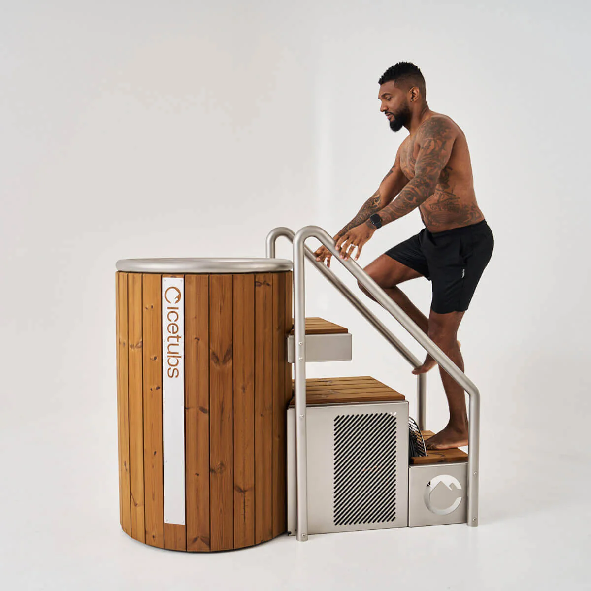 IceTubs Ice Barrel XL Cold Plunge – Spacious Outdoor Ice Bath