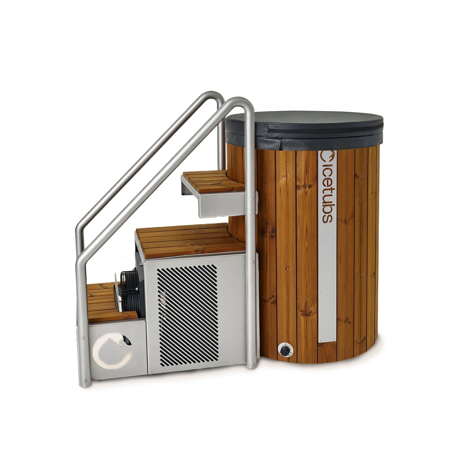 IceTubs Ice Barrel Cold Plunge – Compact Outdoor Ice Bath