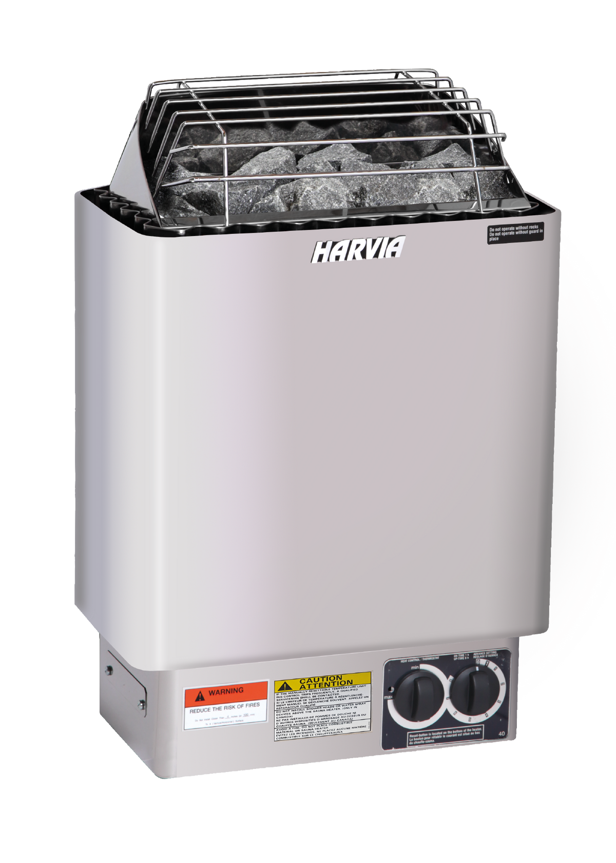 Harvia KIP B Sauna Heater Package with Built-In Controls