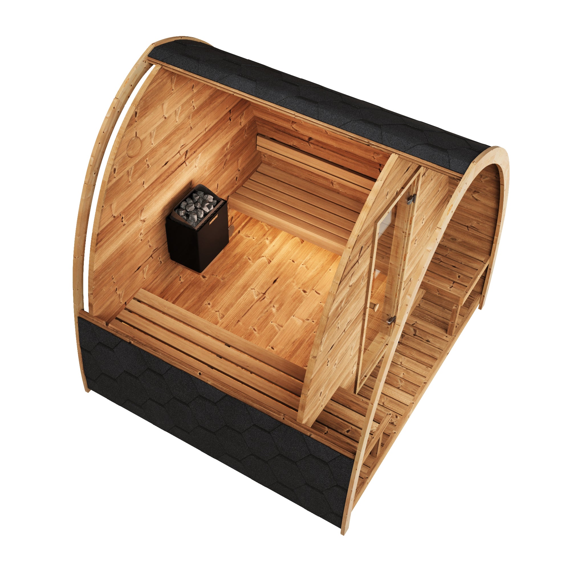 SaunaLife G3 Garden Series Outdoor Sauna Kit