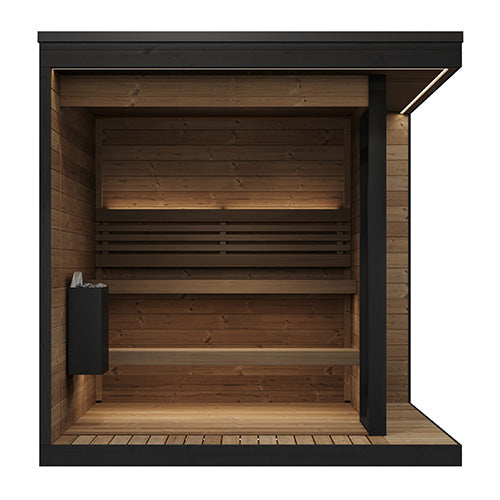 SaunaLife GL6 Garden Luxury Outdoor Sauna Kit — Up to 6 People