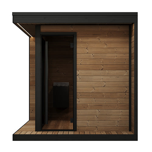 SaunaLife GL6 Garden Luxury Outdoor Sauna Kit — Up to 6 People